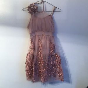 Pink Flower Dance Costume